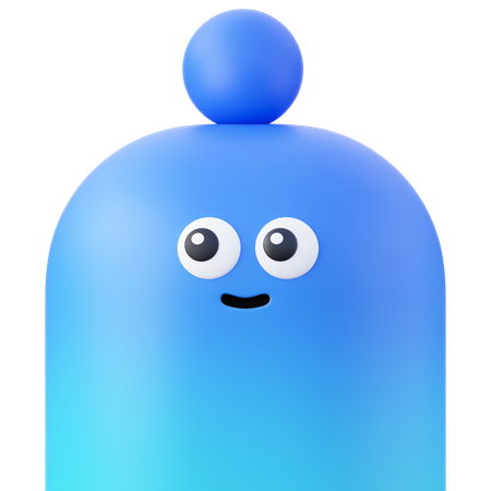 Cartoon Avatar  3D Icon