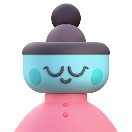 Cartoon Avatar  3D Icon
