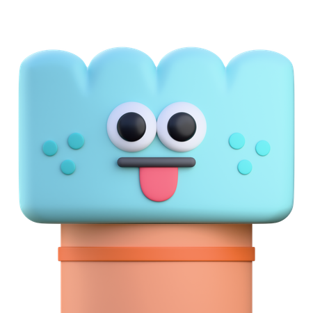 Cartoon Avatar  3D Icon