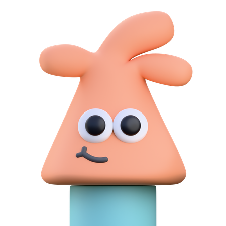 Cartoon Avatar  3D Icon