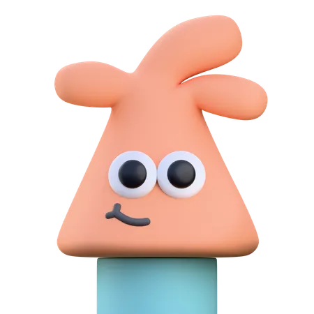 Cartoon Avatar  3D Icon