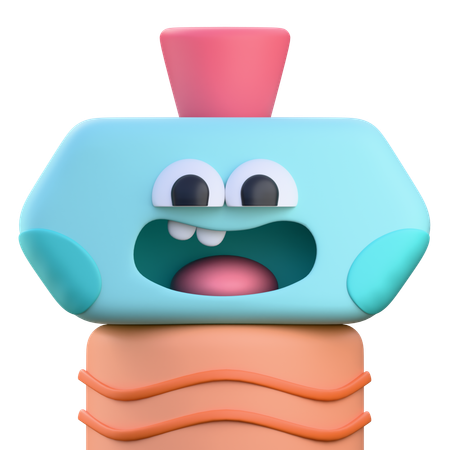Cartoon Avatar  3D Icon
