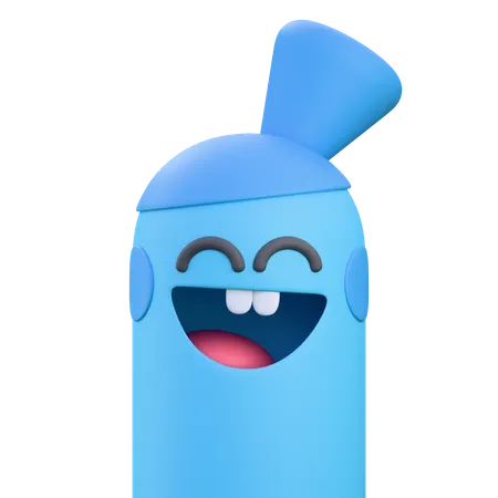 Cartoon Avatar  3D Icon