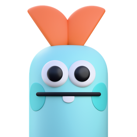 Cartoon Avatar  3D Icon