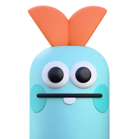 Cartoon Avatar  3D Icon