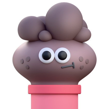 Cartoon Avatar  3D Icon