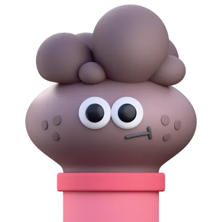 Cartoon Avatar  3D Icon