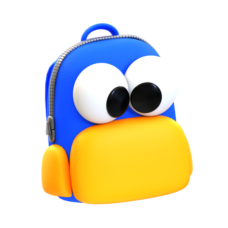 Cartoon Bag  3D Icon