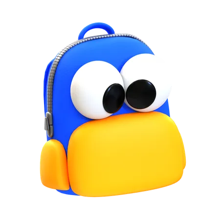 Cartoon Bag  3D Icon