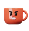 Cartoon Mug Angry