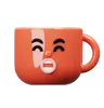 Cartoon Mug Scream