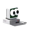 Cartoon Personal Computer