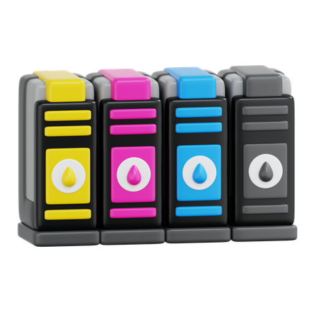 Cartouche d'encre  3D Icon