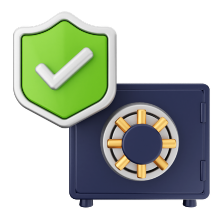 Protection de sécurité de cas  3D Icon