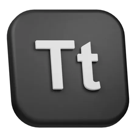 Cas de titre  3D Icon