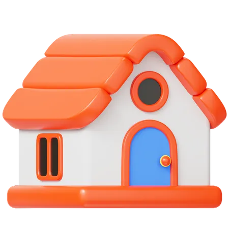 Casa  3D Icon