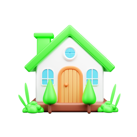 Casa  3D Icon