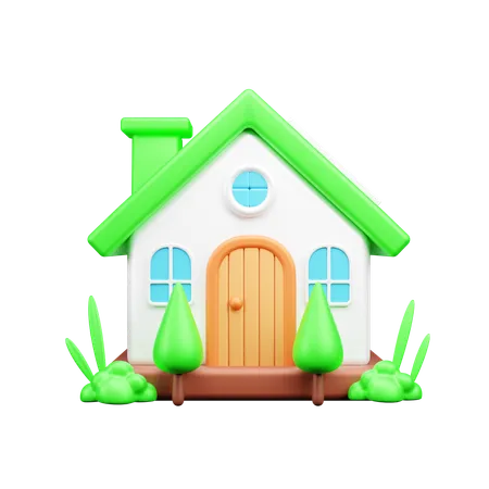 Casa  3D Icon