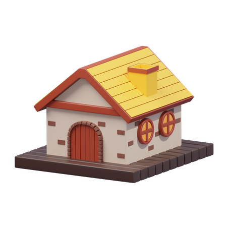 Casa  3D Icon