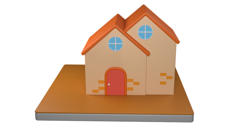 Casa  3D Icon