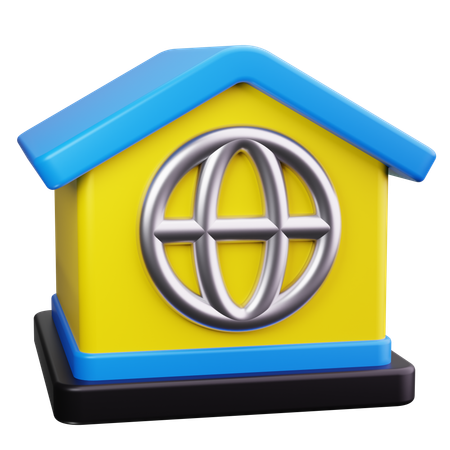 Casa  3D Icon