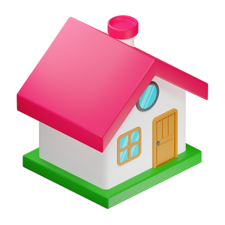 Casa  3D Icon