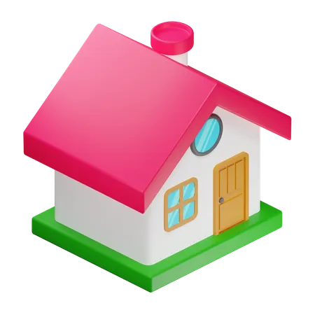 Casa  3D Icon