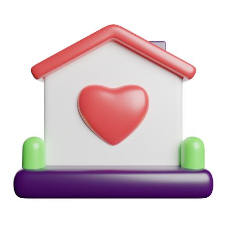 Casa  3D Icon