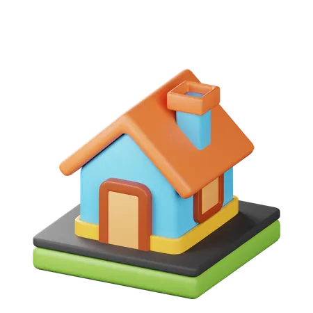 Casa  3D Icon