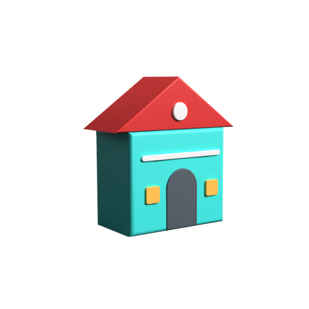 Casa  3D Icon
