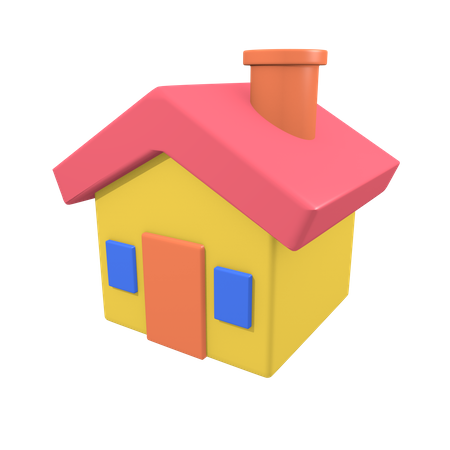 Casa  3D Illustration