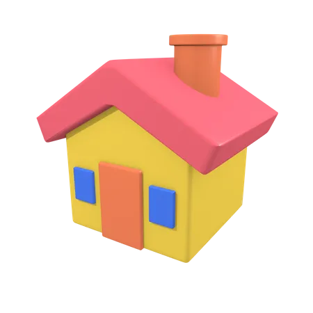 Casa  3D Illustration