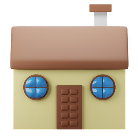 Casa  3D Icon