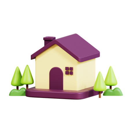 Casa  3D Icon