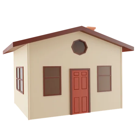 Casa  3D Icon