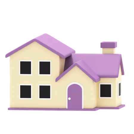 Casa  3D Icon