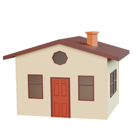 Casa  3D Icon