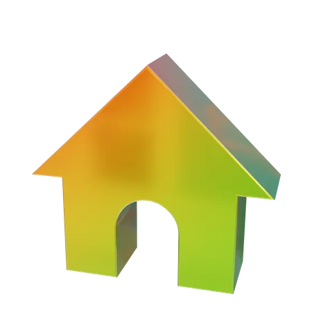 Casa  3D Icon