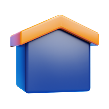 Segno di casa  3D Icon