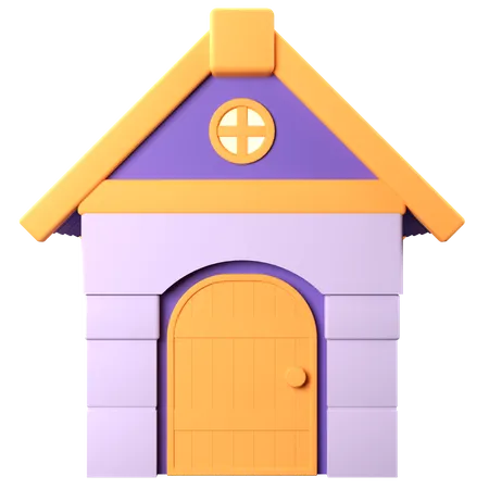 Casa  3D Icon