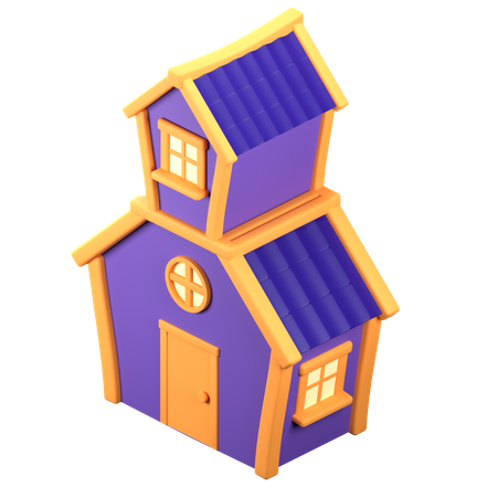 Casa  3D Icon