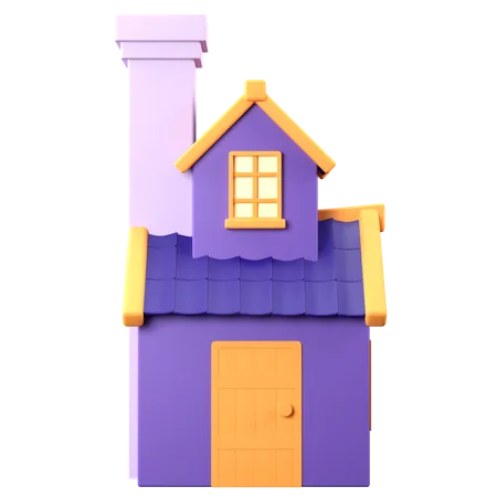 Casa  3D Icon