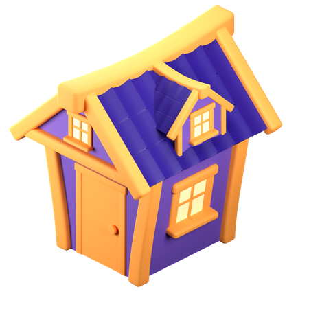 Casa  3D Icon