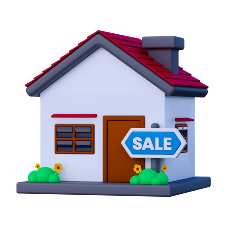 Casa à venda  3D Icon