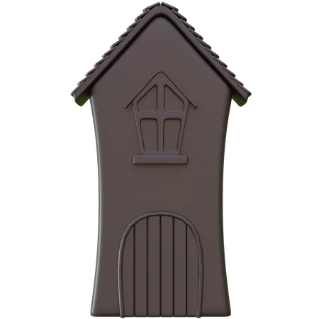 Casa assombrada do dia das bruxas  3D Icon