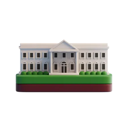 Casa Blanca  3D Icon