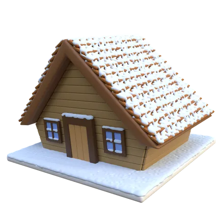 Casa cabaña  3D Icon