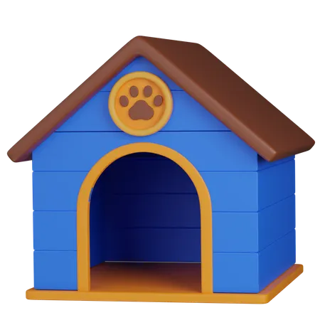 Casa de animais de estimação  3D Icon