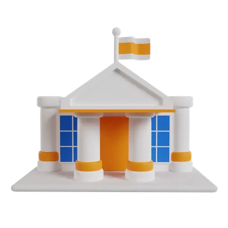 Casa de Gobierno  3D Icon