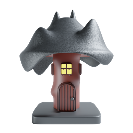 Casa de halloween  3D Icon